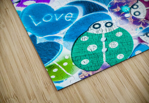 Love leaves and ladybeetles Jorgo puzzle