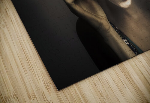 Dark fashion pinup model Jorgo puzzle