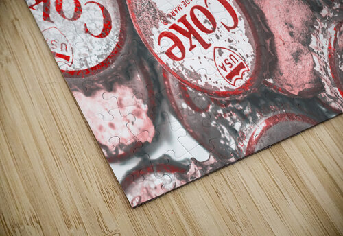 Iconic red Jorgo puzzle