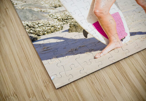 Beautiful Young Blond Surf Woman Jorgo puzzle