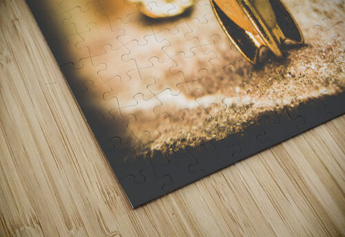 Moon rocket at space station on the dark side Jorgo puzzle