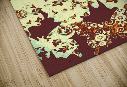 Boho butterflies Jorgo puzzle