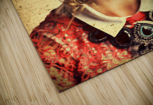 Beautiful Woman With Classic Hairstyle And Makeup Jorgo puzzle