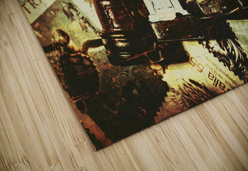 The vintage postage card Jorgo puzzle