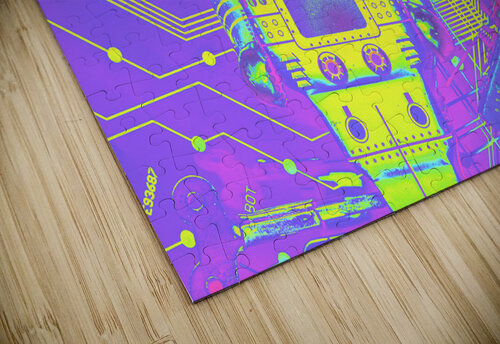 Comic circuitry robots Jorgo puzzle