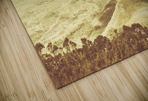 Pastel tone mountains Jorgo puzzle