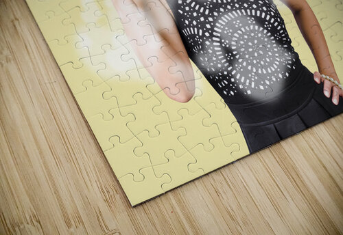 Photographer taking photos with retro film camera Jorgo puzzle