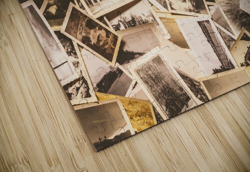 Pile of many instant photos  Jorgo puzzle