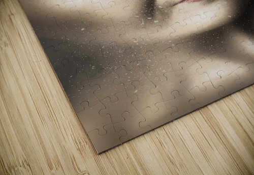 Beauty pin-up woman applying makeup Jorgo puzzle