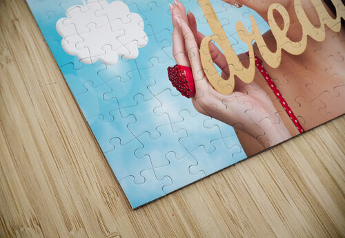Inspire to create. Pinup your dreams to the sky Jorgo puzzle