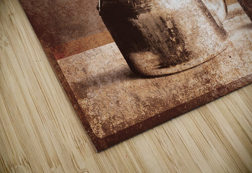 Fine art coffee shop tin sign insignia Jorgo puzzle