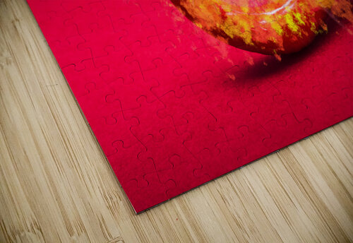 Burning red hot chili pepper. Mexican food Jorgo puzzle