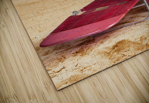 Sexy beach pin up girl wearing high heels Jorgo puzzle