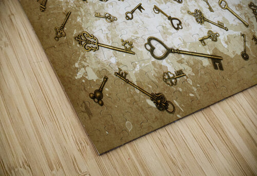 Milk and keys abstract still life Jorgo puzzle