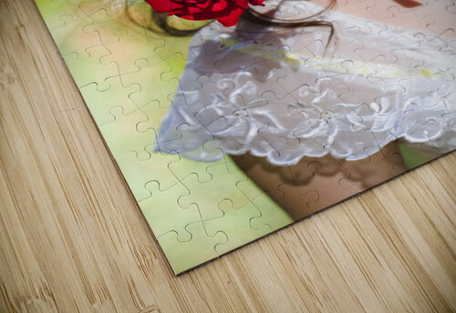 Woman With Red Roses Jorgo puzzle