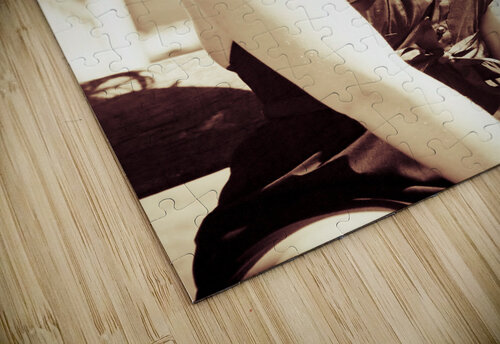 Parkbench pinup Jorgo puzzle