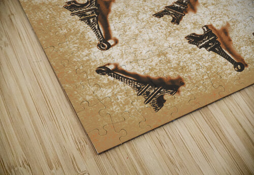 Time worn trinkets from vintage Paris Jorgo puzzle