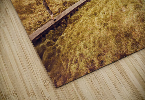 Man on expedition along Cradle Mountain Boardwalk Jorgo puzzle