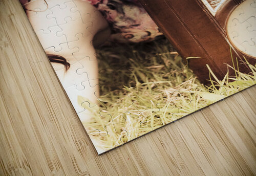 Woman With Retro Radio Jorgo puzzle