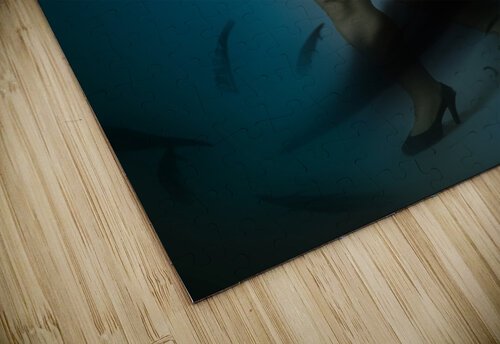 Soft dark beauty in full length creative fashion Jorgo puzzle