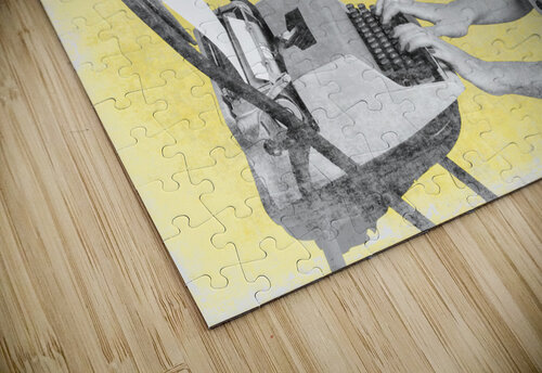 Vintage typewriter advertising Jorgo puzzle