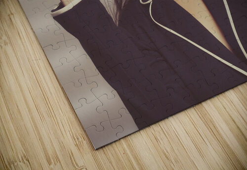 Luxury fashion girl in exclusive sunglasses Jorgo puzzle