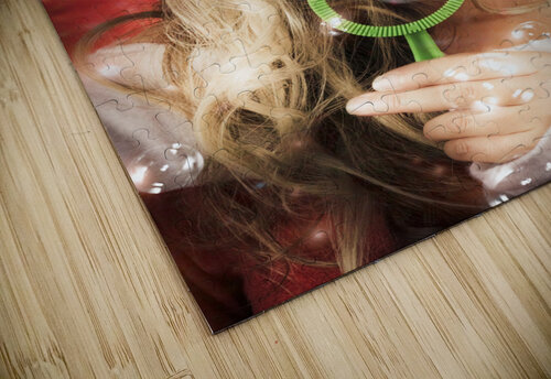 Beautiful Female Santa Making Christmas Wish Jorgo puzzle