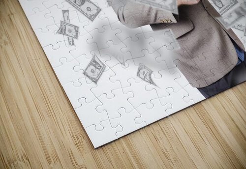 Businessman Holding Wallet Jorgo puzzle
