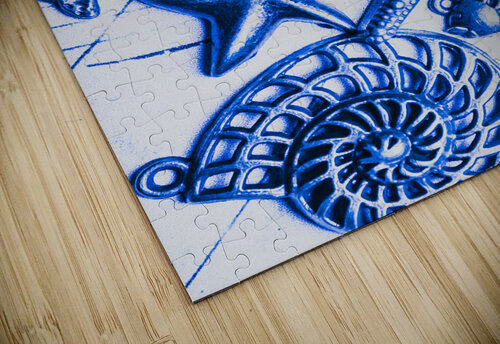 Blue reef abstract Jorgo puzzle