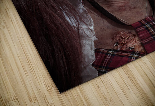 Scary ID photo of female zombie school student Jorgo puzzle