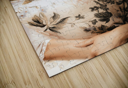 Vintage Portrait Of A Perfect Female Beauty Jorgo puzzle