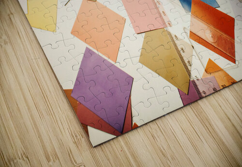 A colourful blueprint Jorgo puzzle