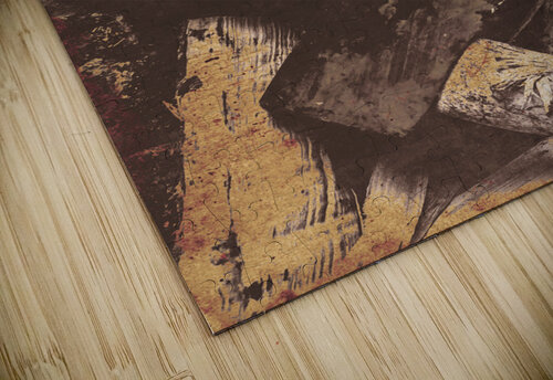 Antique photo of an axe and wood splitter Jorgo puzzle