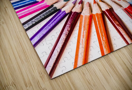 Pencils and coloured circles Jorgo puzzle