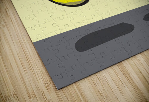 Pac Man and ghost illustration Jorgo puzzle