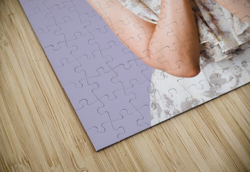 Woman with rollers in hair Jorgo puzzle