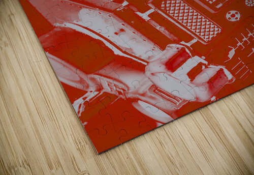 Industrial red Jorgo puzzle