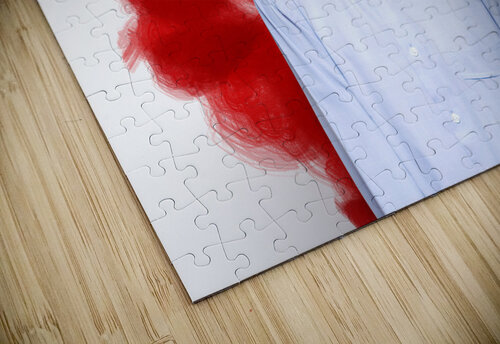 Romantic Comedy Clown Wearing Heart Shape Glasses Jorgo puzzle