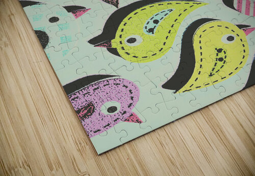 A quilters flock Jorgo puzzle