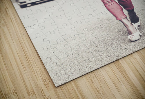 High street fashion model in luxury apparel  Jorgo puzzle