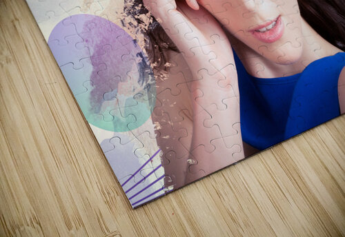 Beauty In The Abstract Colors Of Make-up Jorgo puzzle