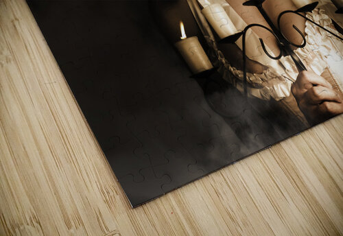 Romantic Blonde Woman Holding The Light Of Love Jorgo puzzle