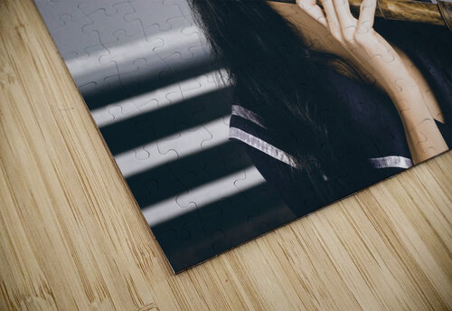 Young vintage sailor girl looking out to sea Jorgo puzzle