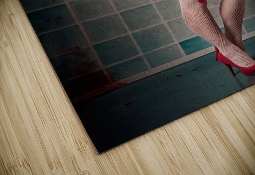 Sexy zombie medical emergency nurse in hospital ER Jorgo puzzle