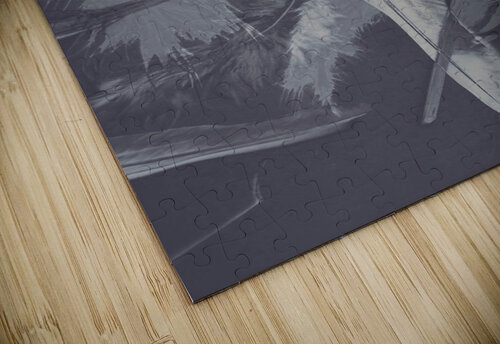 Flying featherabstract background Jorgo puzzle