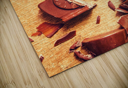 Chocolate tableware destruction Jorgo puzzle