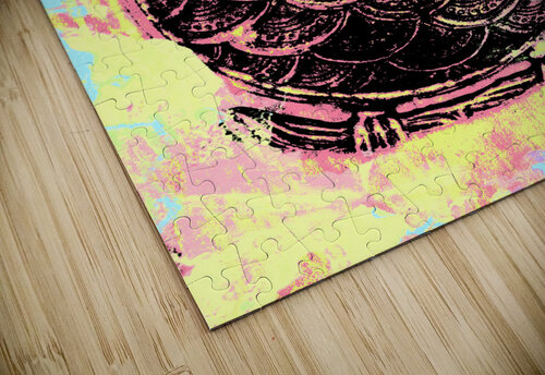 Pop art owl watercolour Jorgo puzzle