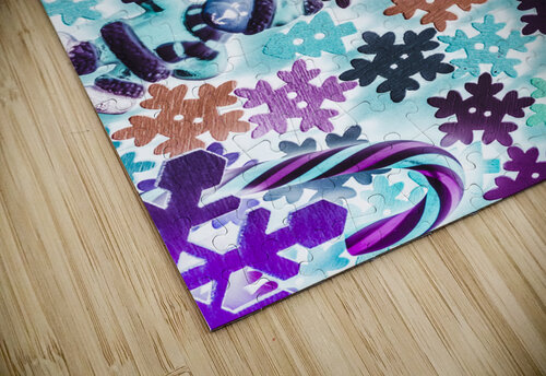 Whimsical winter scene Jorgo puzzle