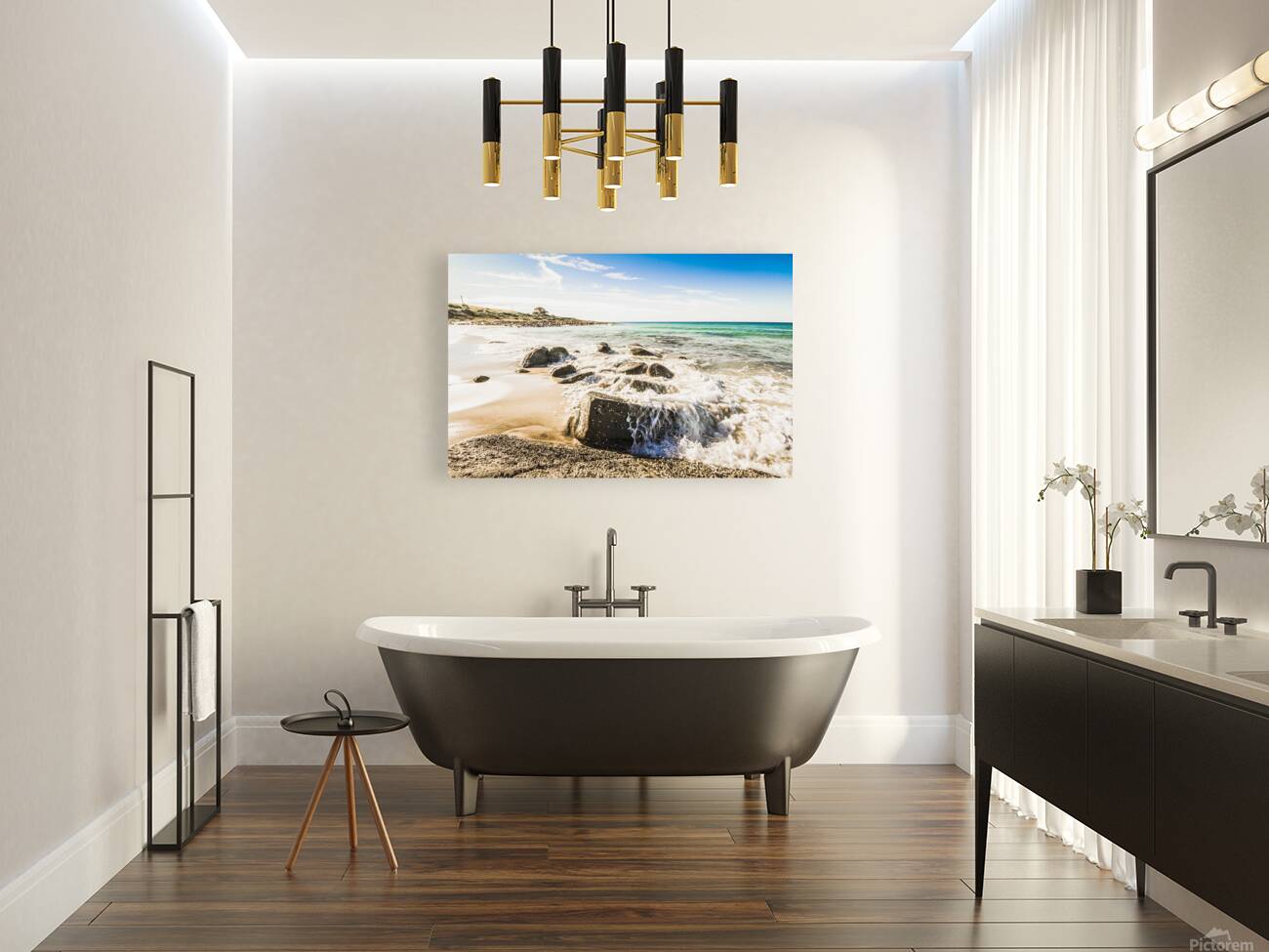 East Coast of Tasmania seascape Reproduction