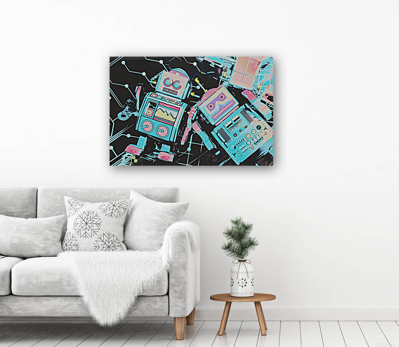 From a video game prototype Reproduction